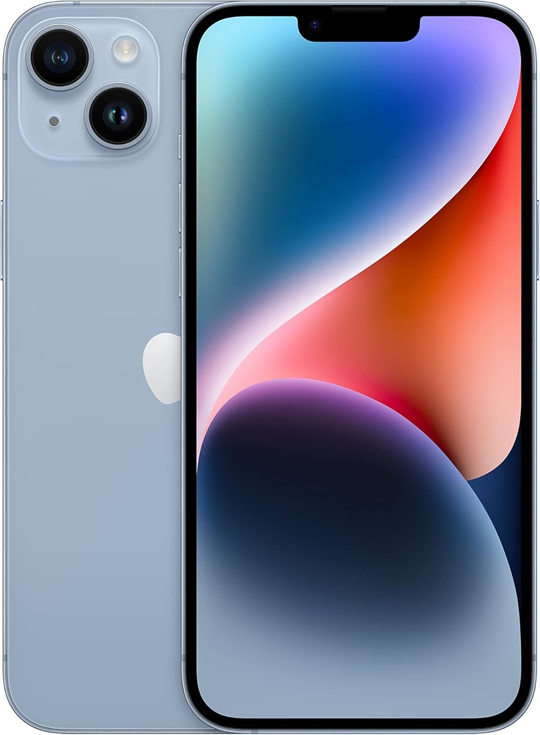 Apple iPhone 14 Plus, 256GB, Blue for Unlocked (Renewed Premium)