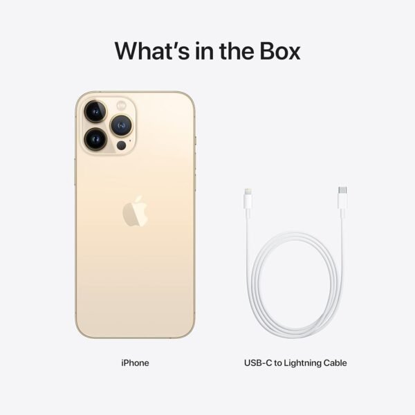 Apple iPhone 13 Pro Max, 256GB, Gold - Unlocked (Renewed Premium) - Image 6
