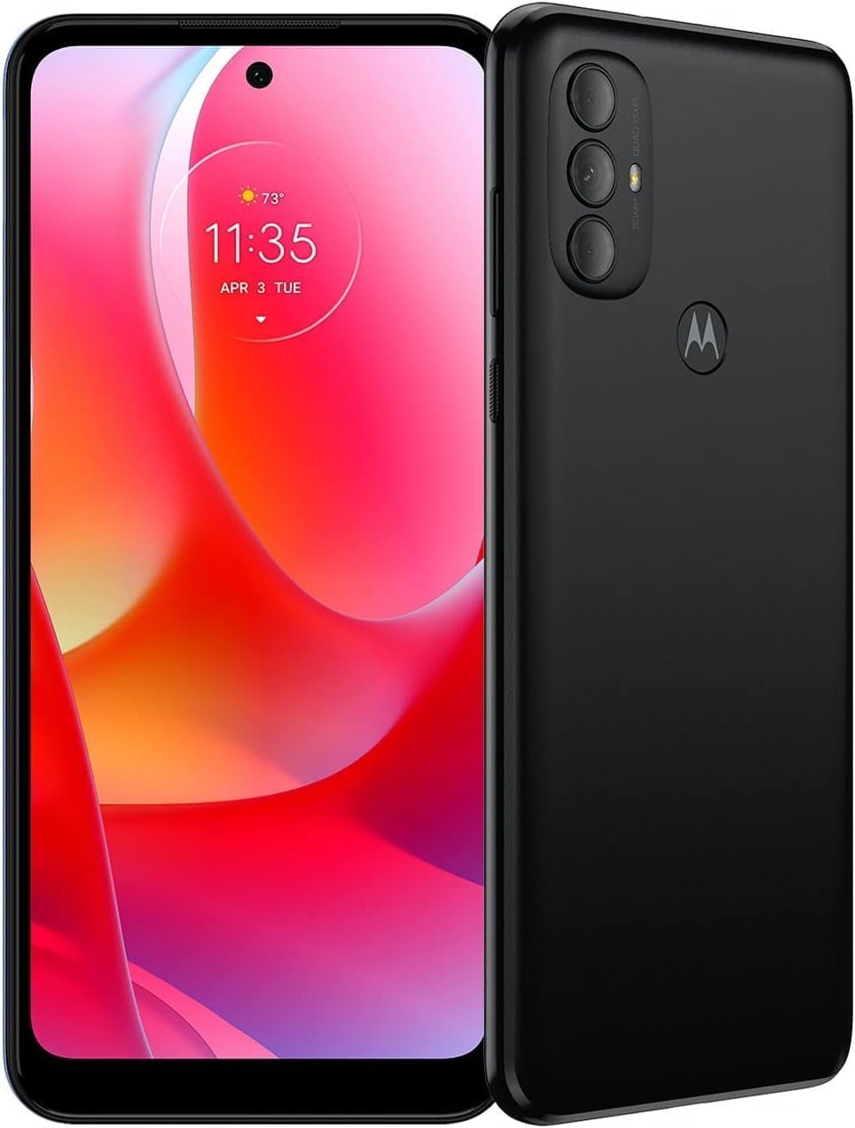 Motorola 2022 Moto G Power | 3-Day Battery | Unlocked | Made for US by Motorola | 4/64GB | 50 MP Camera | Dark Grove (Renewed)