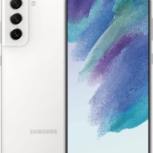 Samsung Galaxy S21 FE 5G, Factory Unlocked, 128GB, 120Hz Display Screen, Pro Grade Camera, US Version, White - (Renewed)