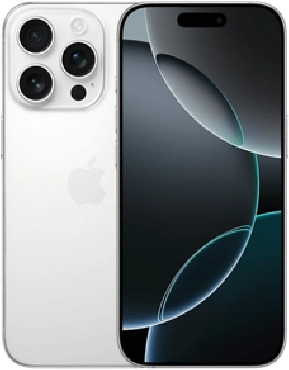 Apple iPhone 16 Pro Max, US Version, 1TB, White Titanium - Unlocked (Renewed)