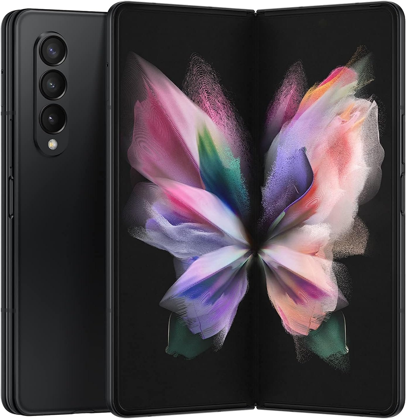 SAMSUNG Galaxy Z Fold 3 5G US Version, 512GB, Phantom Black - Unlocked (Renewed)