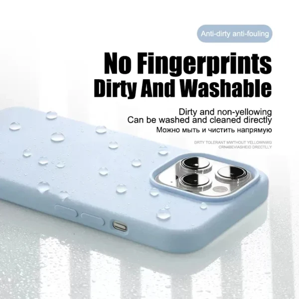 Original Liquid Silicone Shockproof Case for APPLE iPhone 11 12 13 14 15 16 17 Pro Max Cases for iPhone 17 Air Phone Back Cover - Image 6