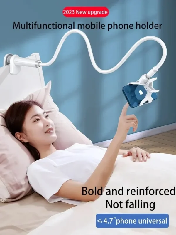 360 Clip Mobile Phone Holder Stand Portable Flexible Lazy Bed Desktop Bracket Desk Mount Stand Base For iPhone Samsung Xiaomi - Image 3