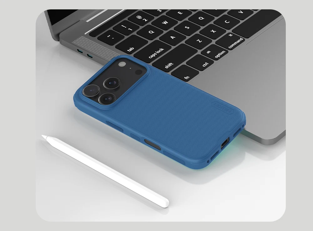Nillkin For iPhone 17 Pro Max / 17 Air Case Hard Ultra Thin Frosted Pro Soft Edges Cases Protection Back Cover for iPhone 17