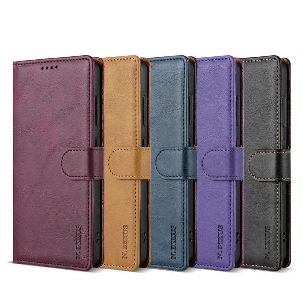 Flip Leather Case For Samsung Galaxy A55 A15 A35 A25 A17 A16 A56 A36 A14 A34 A54 A13 A23 A33 A53 A52 A72 A32 A12 5G Wallet Cover - Image 5