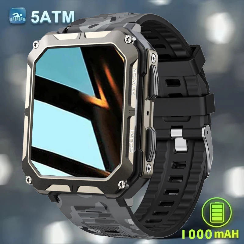 C20 PRO 2025 New up Smart Watch Bluetooth call blood pressure detection IP68 waterproof Men sports Smartwatch For xiaomi watches