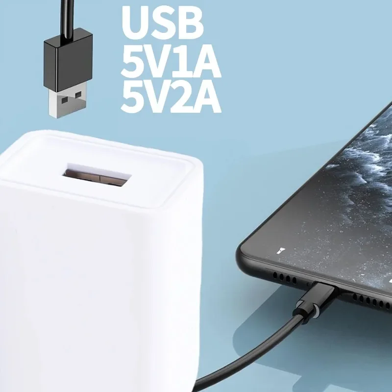 1-5Pcs EU Plug USB Charger Adapter Travel Wall Quick Charging 5V2A 1A Power USB-A Charger Adapter for Samsung IPhone IPad Xiaomi - Image 3