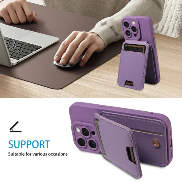 Leather Case for Samsung GalaxyA03S A03Core A12 A13 A14 A21S A22 A23 A24 A31 A32 A33 A51 A52S A53 A71 A73 Anti-Drop Wallet Cover - Image 2