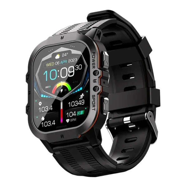 OUKITEL Smart Watch BT20 Sport SmartWatch BT5.2 350mAh 1.96" AMOLED Display - Image 2