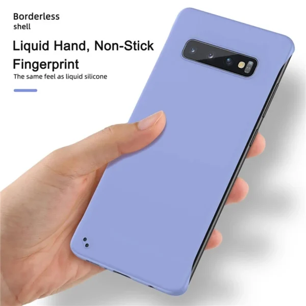 Thin Slim Hard PC Frameless Case For Samsung Galaxy S23 S20 S21 FE S22 Ultra S10 Plus NOTE 20 Ultra 9 10 Plus Matte Cover Funda - Image 4