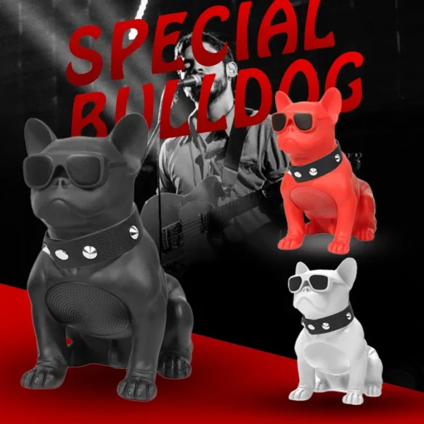 Big Bulldog Wireless Bluetooth Speaker Portable FM Heavy Bass 3D Sound Quality Surround Radio Multifunction Card Subwoofer - Image 2