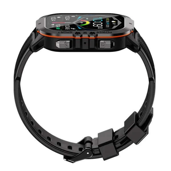 OUKITEL Smart Watch BT20 Sport SmartWatch BT5.2 350mAh 1.96" AMOLED Display - Image 4