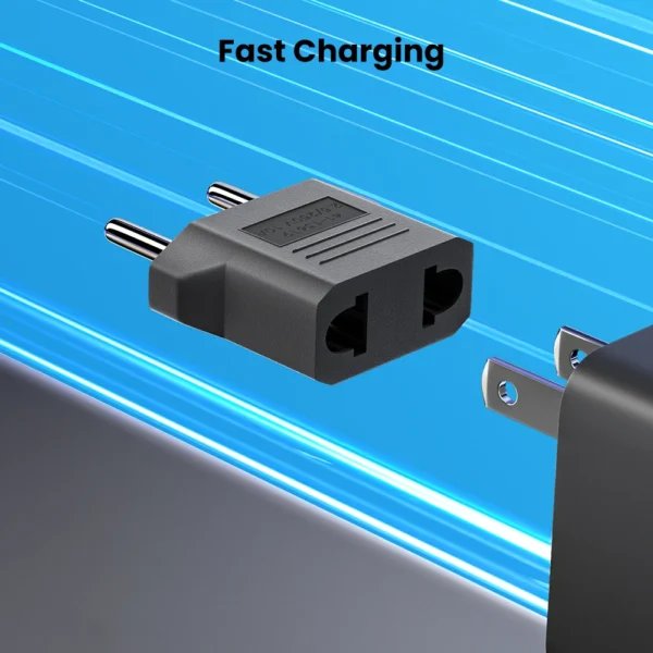 4.0/4.8mm EU Plug Adapter EU US Israel To Euro KR BR Brazil Plug Converter American Travel Power Adapter Plug Socket Korean plug - Image 3