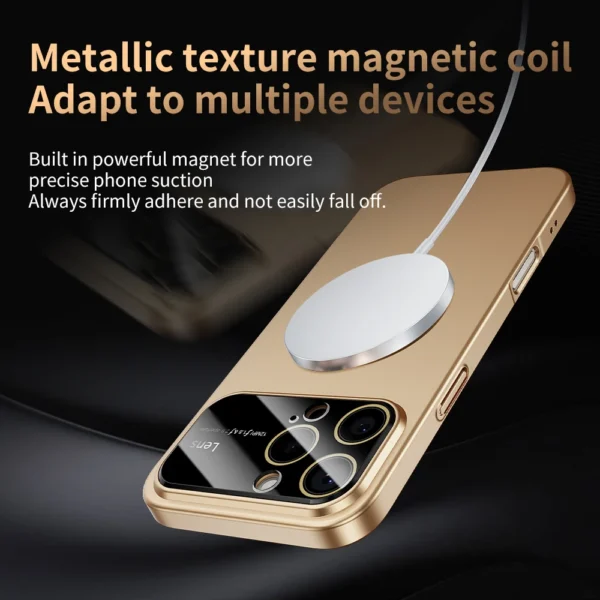 Luxury Camera Protection For Magsafe Phone Case for iPhone 17 Air 16 14 15 13 12 11 Pro Max Magnetic Shockproof Hard Thin Cover - Image 4