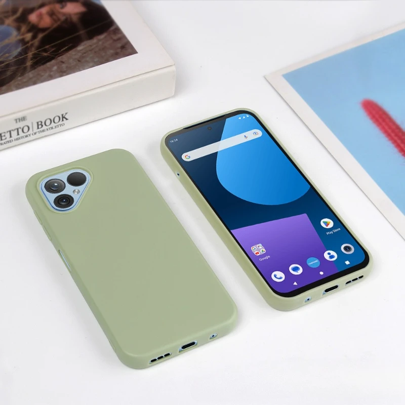 For FAIRPHONE Fairphone 6 Soft TPU Phone Case for Fairphone6 FAIRPHONE6 Matte Frosted Cover Shell Silicone Protective Coque