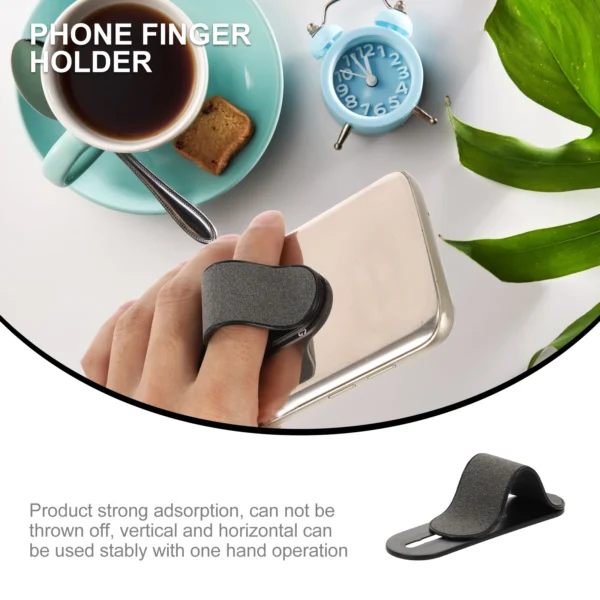 Grab Handles Phone Grip Ring Mobile Holder Phonecase Retainers Adjustable Cellphone Finger Stand Abs - Image 2