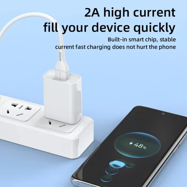 USB Charger 2A Fast Charging Quick Charger 3.0 USB Wall Charger Power Adapters For iPhone 15 14 13 12 11 xr x 8 7 Samsung Xiaomi - Image 3