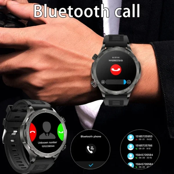 2025 New GPS Bluetooth Call Smart Watch Men AMOLED HD Screen Heart Rate NFC IP68 Waterproof Sports Smart Watch For Android iOS - Image 5