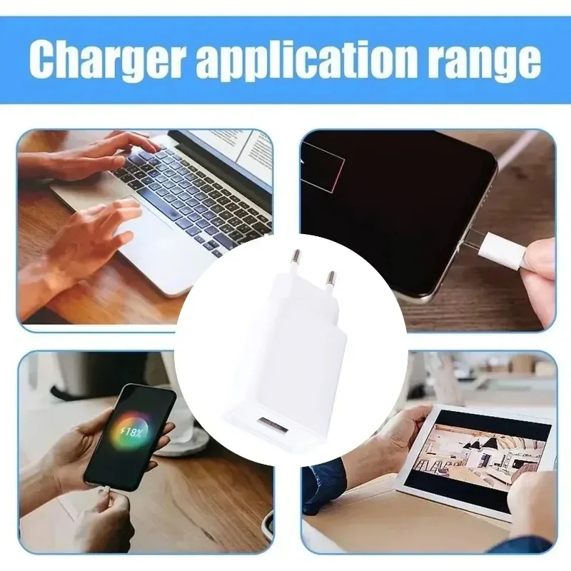 1-5Pcs EU Plug USB Charger Adapter Travel Wall Quick Charging 5V2A 1A Power USB-A Charger Adapter for Samsung IPhone IPad Xiaomi - Image 4