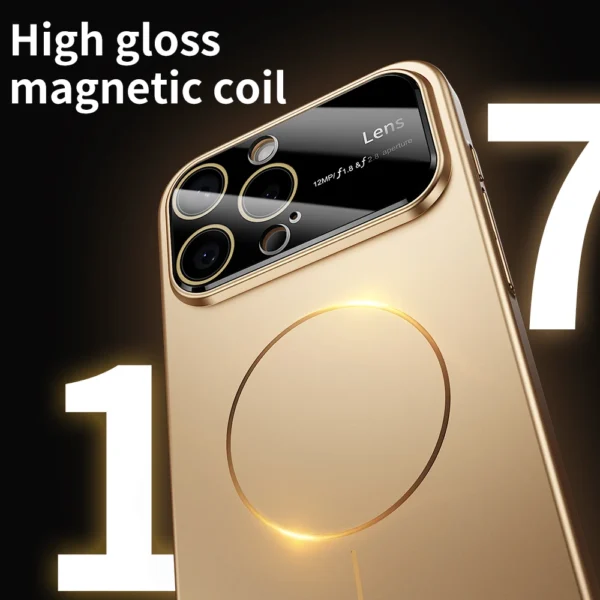 Luxury Camera Protection For Magsafe Phone Case for iPhone 17 Air 16 14 15 13 12 11 Pro Max Magnetic Shockproof Hard Thin Cover - Image 3