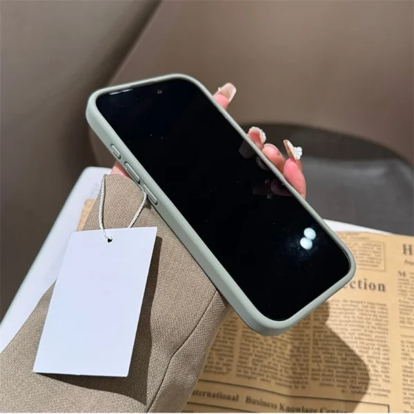 Matte Neon Color Liquid Silicone Cases For iPhone 16 15 14Pro 13 15 Pro Max Luxury Shockproof Soft Back Cover for iPhone 16 - Image 3