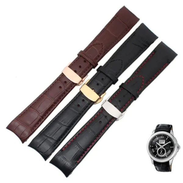 For Citizen Genuine Leather Watch Strap BL8001 BL8001-01A BL8003-05A BL9002 BL9007 9000 Belt Curved End Watchband 20mm 21mm 22mm - Image 2